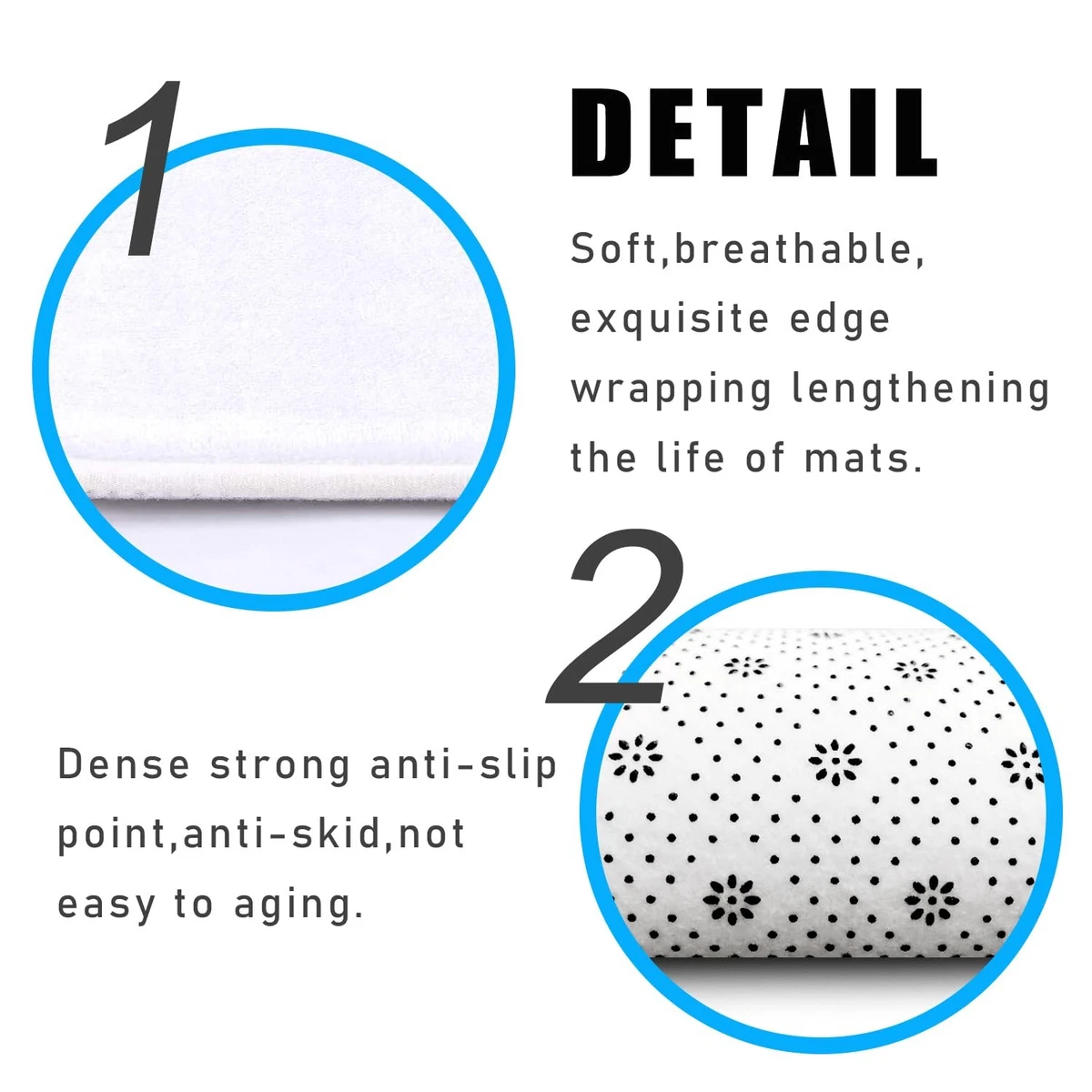 4Pcs Boho Floral Shower Curtain Sets, Bath Mat and Toilet Lid Cover, Spring B...